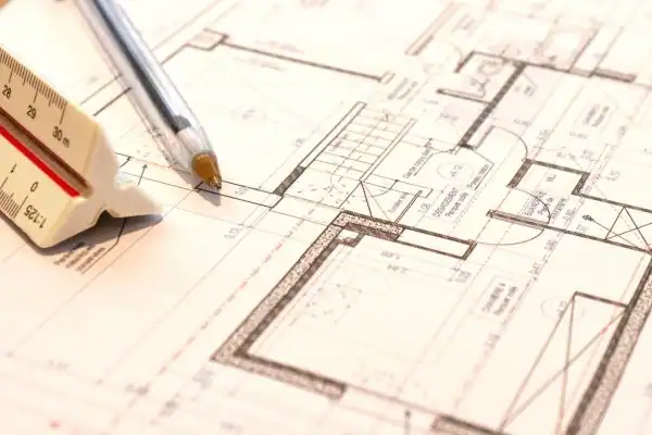 Image of architect Coseley drawings